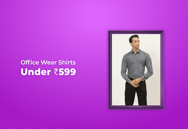 Office Wear Shirts Under Rs 599